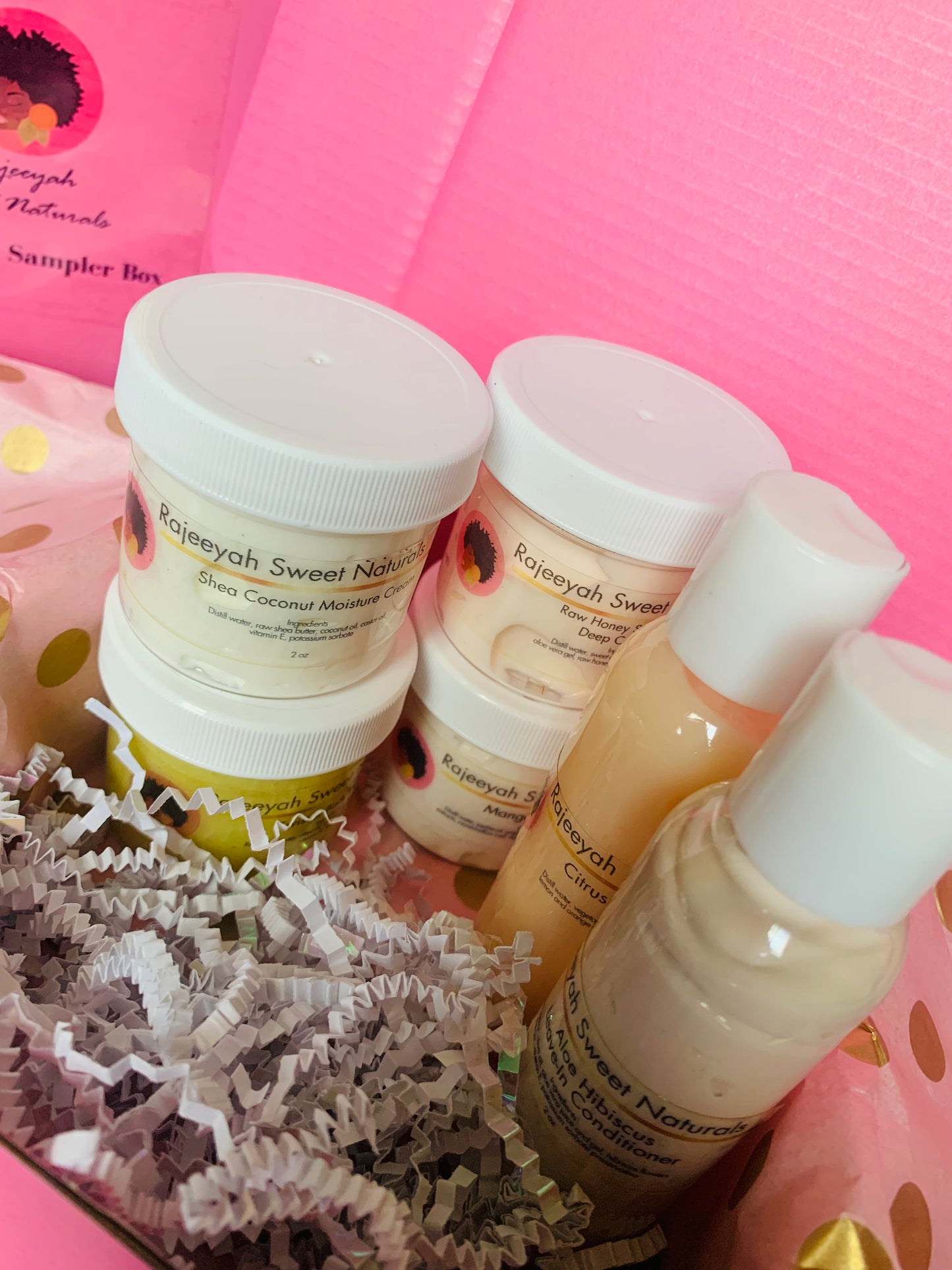 Curly Hair Sampler Box