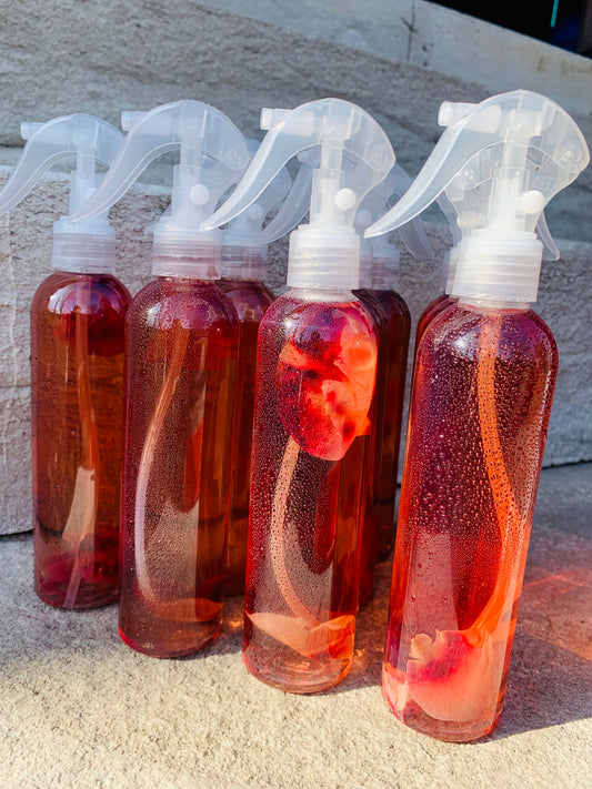 Rosewater Infused with Hibiscus Refreshing Spray