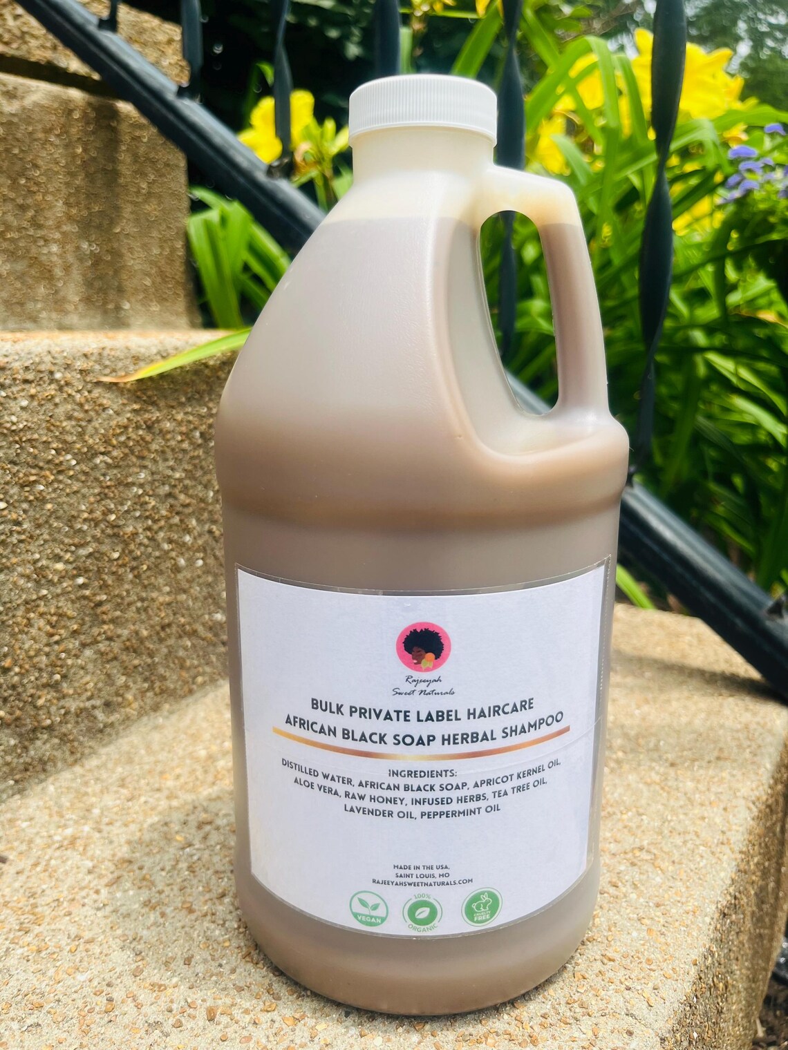 Wholesale African Black Soap Shampoo
