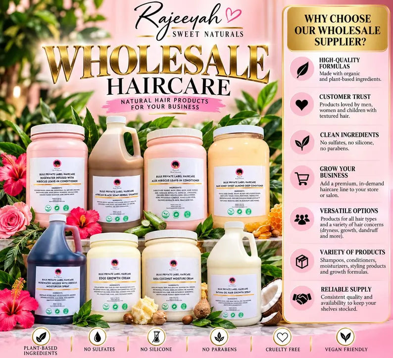 Wholesale African Black Soap Shampoo