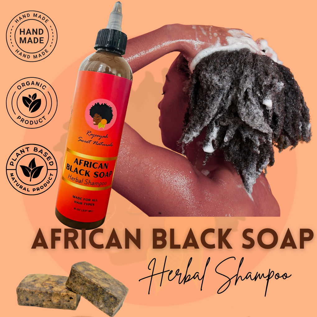 African Black Soap Herbal Shampoo