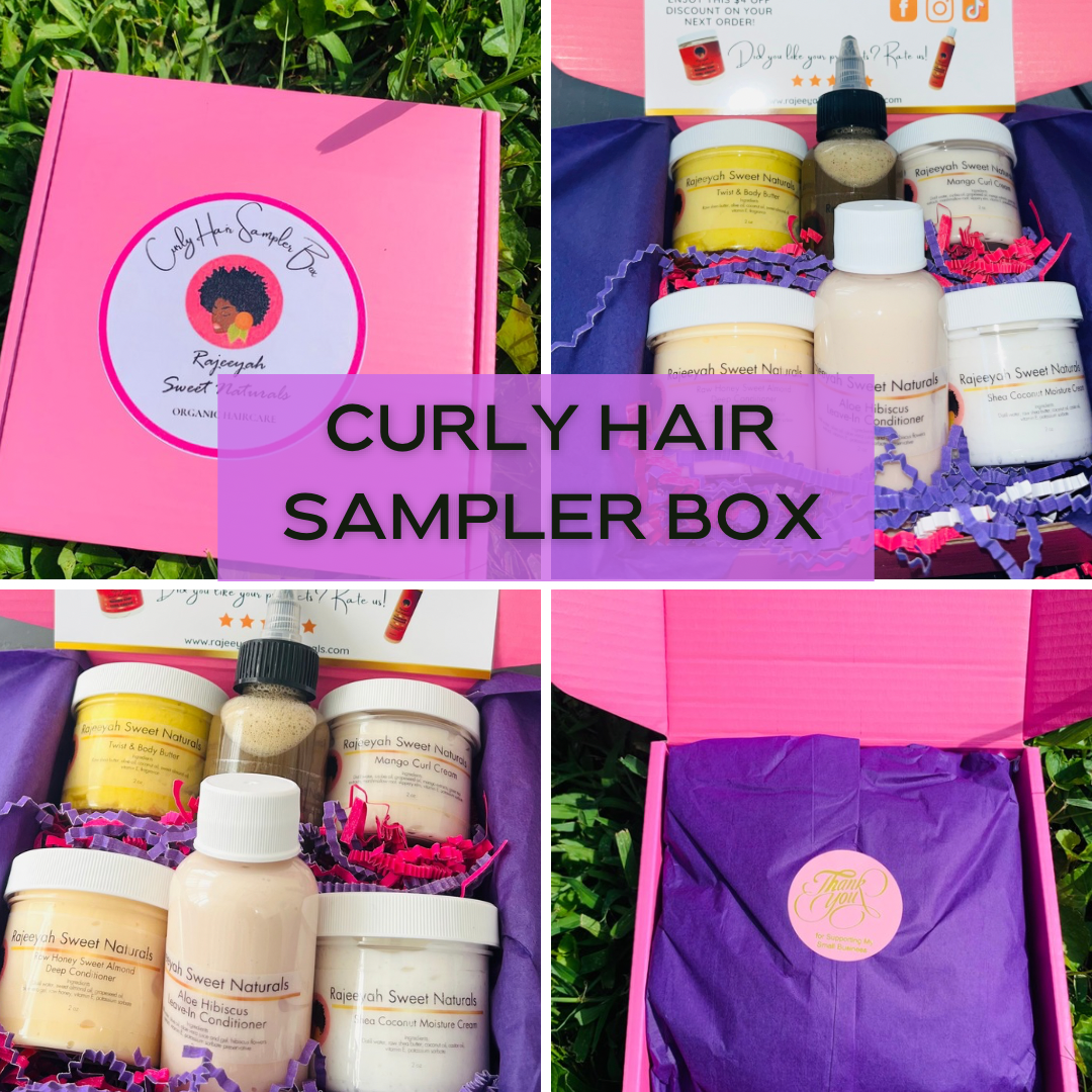 Curly Hair Sampler Box