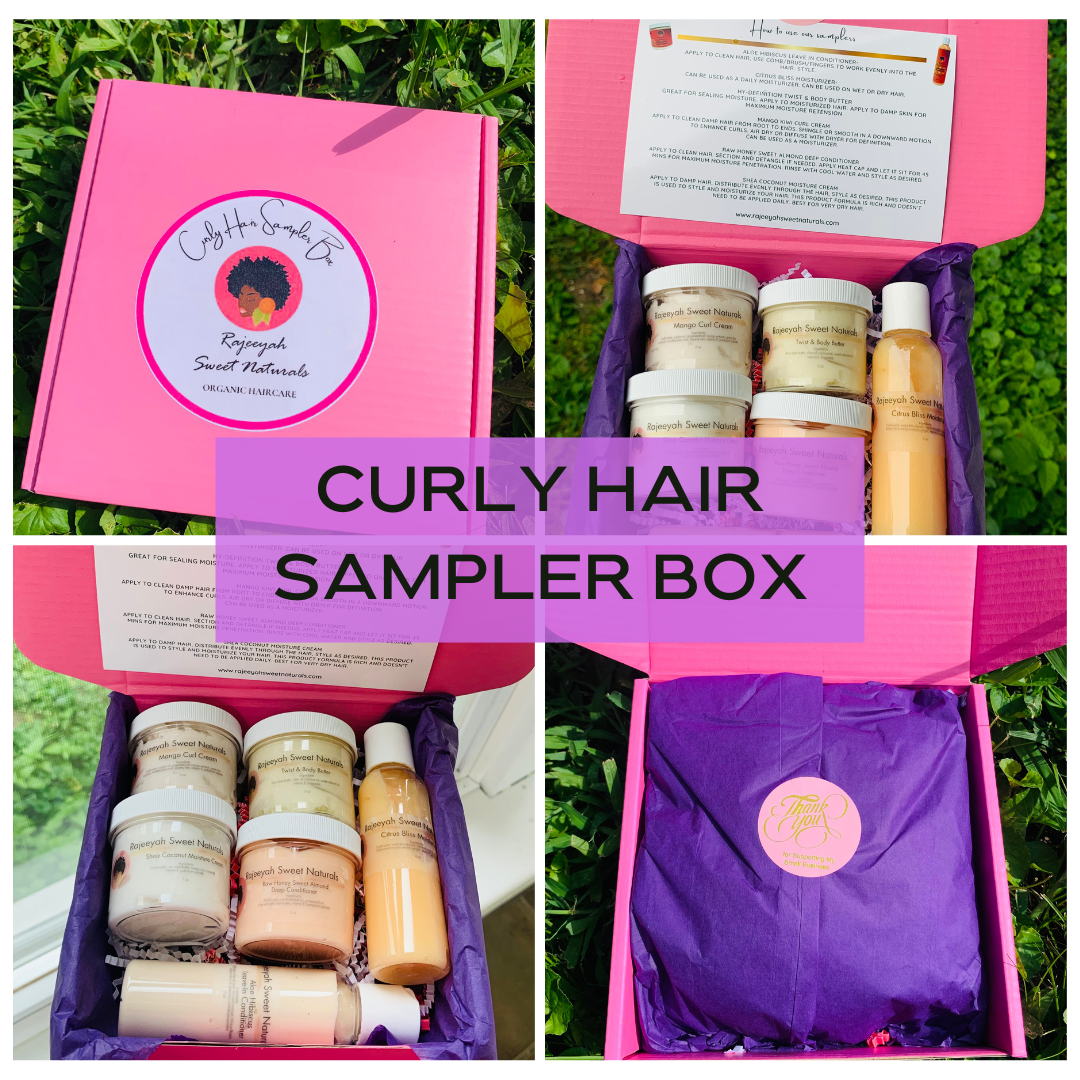 Curly Hair Sampler Box