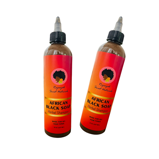 African Black Soap Herbal Shampoo
