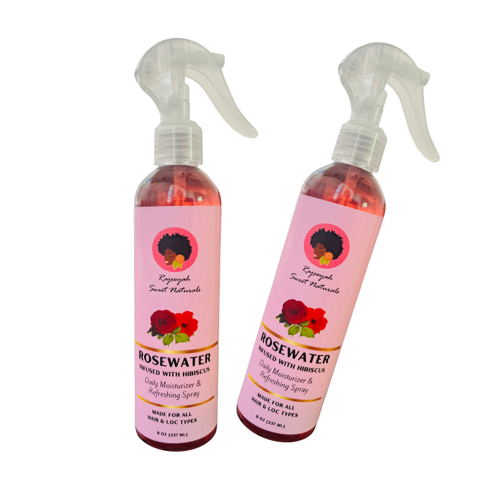 Rosewater Infused with Hibiscus Refreshing Spray