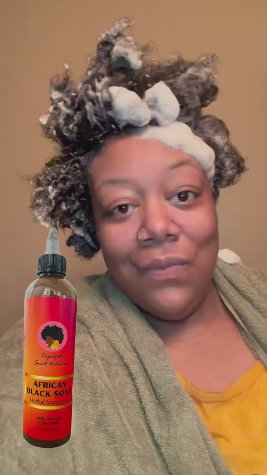 African Black Soap Herbal Shampoo